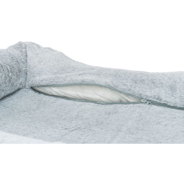 Vital bed Lino angular, gray/light gray