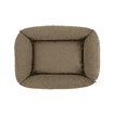 Hundebett Teddy Taupe