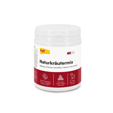 Mélange d'herbes naturelles avec biotine