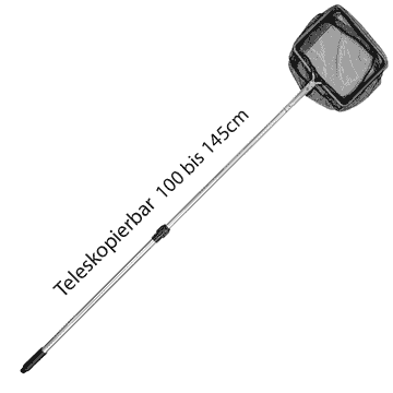 Rectangular pond net