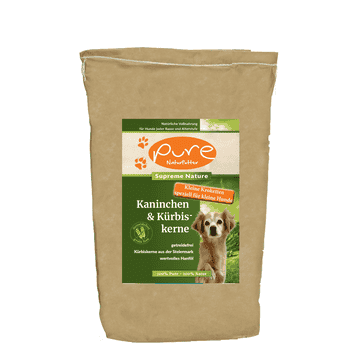 Supreme Nature Kaninchen & Kürbiskerne - FÜR KLEINE HUNDERASSEN