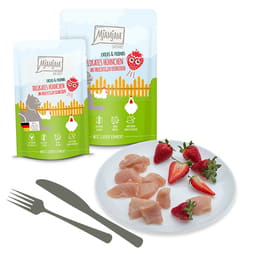 Chicks & Friends - Delikates Hühnchen an fruchtigen Erdbeeren