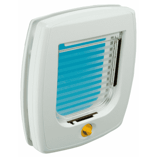 Ferplast weisse Katzentüre Swing 3B