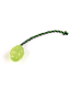 swisspet Football Glow, vert, avec corde antiglisse, S, ø = 5cm, l = 38cm
