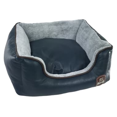 Hunde- & Katzenbett Leoni dunkelblau