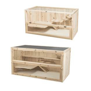 Enclos en bois pour souris