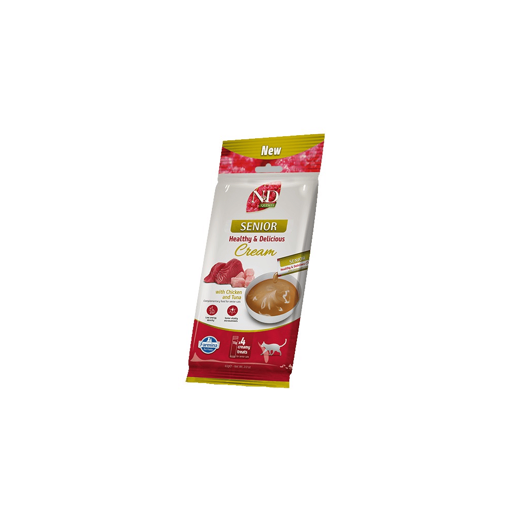 Feline Senior Cream mit Huhn und Thunfisch