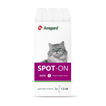 Spot-on Floh- und Zeckenschutz Katze
