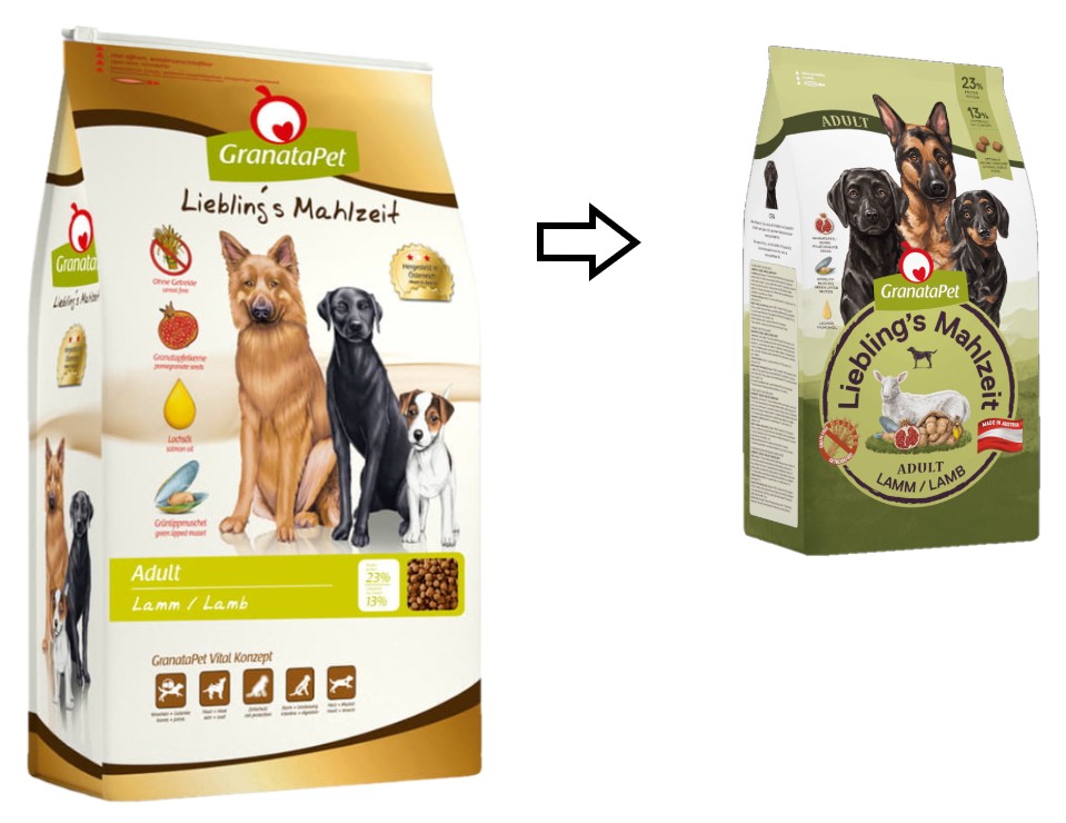 Hund - Liebling's Mahlzeit Lamm