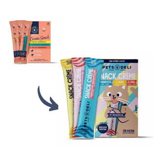 Snack Creme Multipack Huhn, Thunfisch, Krill