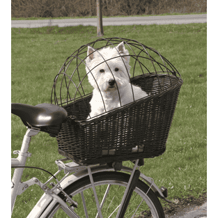 Panier pour vélo, avec grille