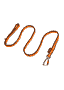 Bungee Leash Black/Orange