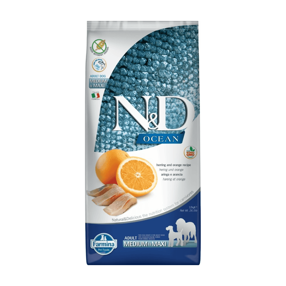 Canine  Adult Med/Max Hering Orange