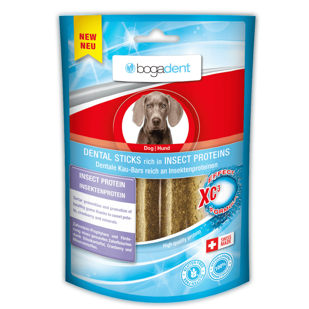 bogadent Dental Sticks Rich in Insect Proteins