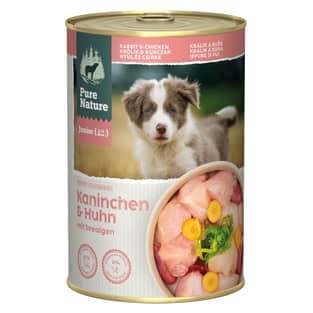 Dog Junior Kaninchen & Huhn mit Seealgen