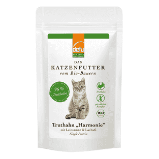 Katze Bio-Truthahn Harmonie