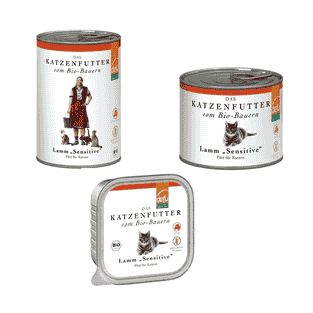 Katze Bio-Lamm Sensitive Pâté