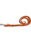 Laisse en cuir Edelweiss, orange