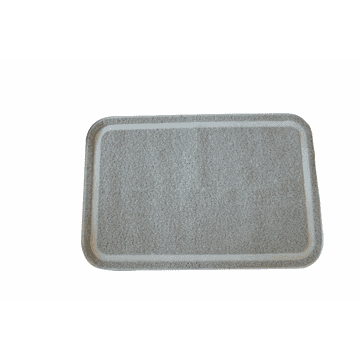 Tapis de toilette pour chats rectangulaire