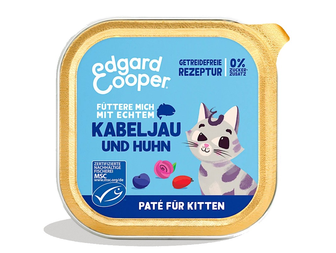 Kitten Kabeljau & Huhn - Schale