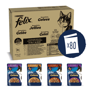 Sensations Sélection de la Campagne en Gelée Mega-Pack 80x85g