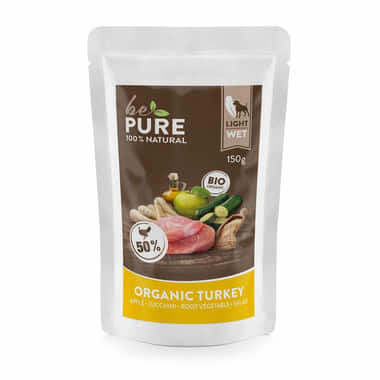 Dog Organic Turkey Bio Light - Beutel