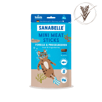 Mini Meat Sticks Trout & Cranberries