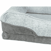 Vital bed Lino angular, gray/light gray