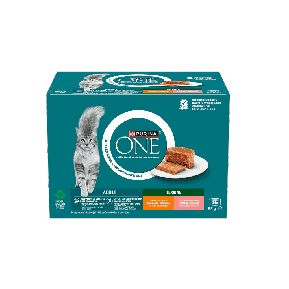 Terrine Adult Poulet & Carottes / Saumon & Carottes