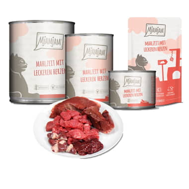 Mahlzeit mit leckeren Herzen (Repas avec cœurs)