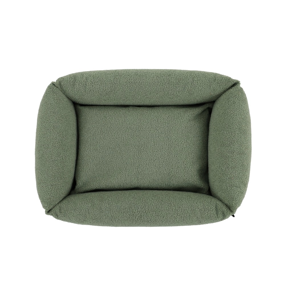 Dog bed Teddy olive green