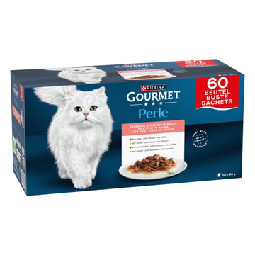 Perle Erlesene Streifen in Sauce Mega-Pack 60x85g