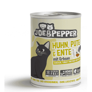 Cat Huhn, Pute & Ente mit Erbsen