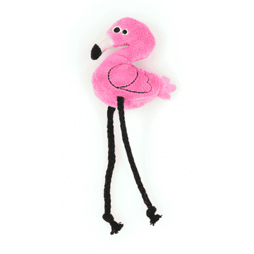 Katzenspielzeug aus Plüsch, Flamingo