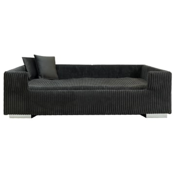 Hundesofa gepolstert Cord