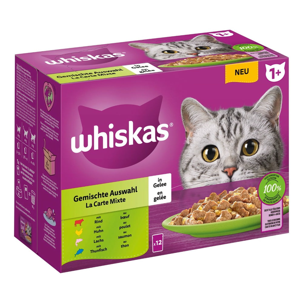1+ Gemischte Auswahl in Gelée 4x(12x85g)