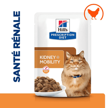 Feline k/d + j/d Kidney + Mobility - Sachet fraîcheur