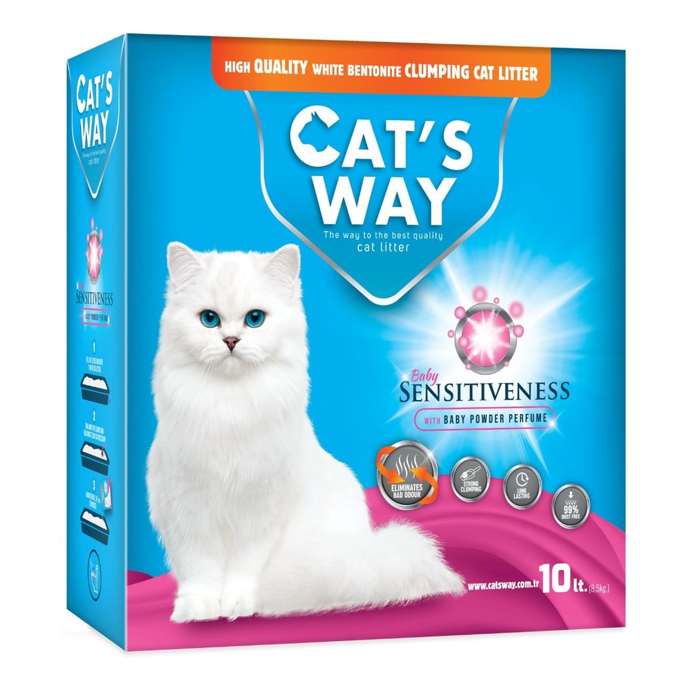 Baby Powder cat litter box