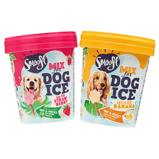 Eis am Stiel für Hunde