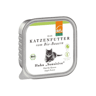 Katze Bio-Huhn Sensitive Pâté