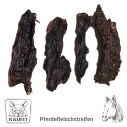 Lamelles de viande de cheval