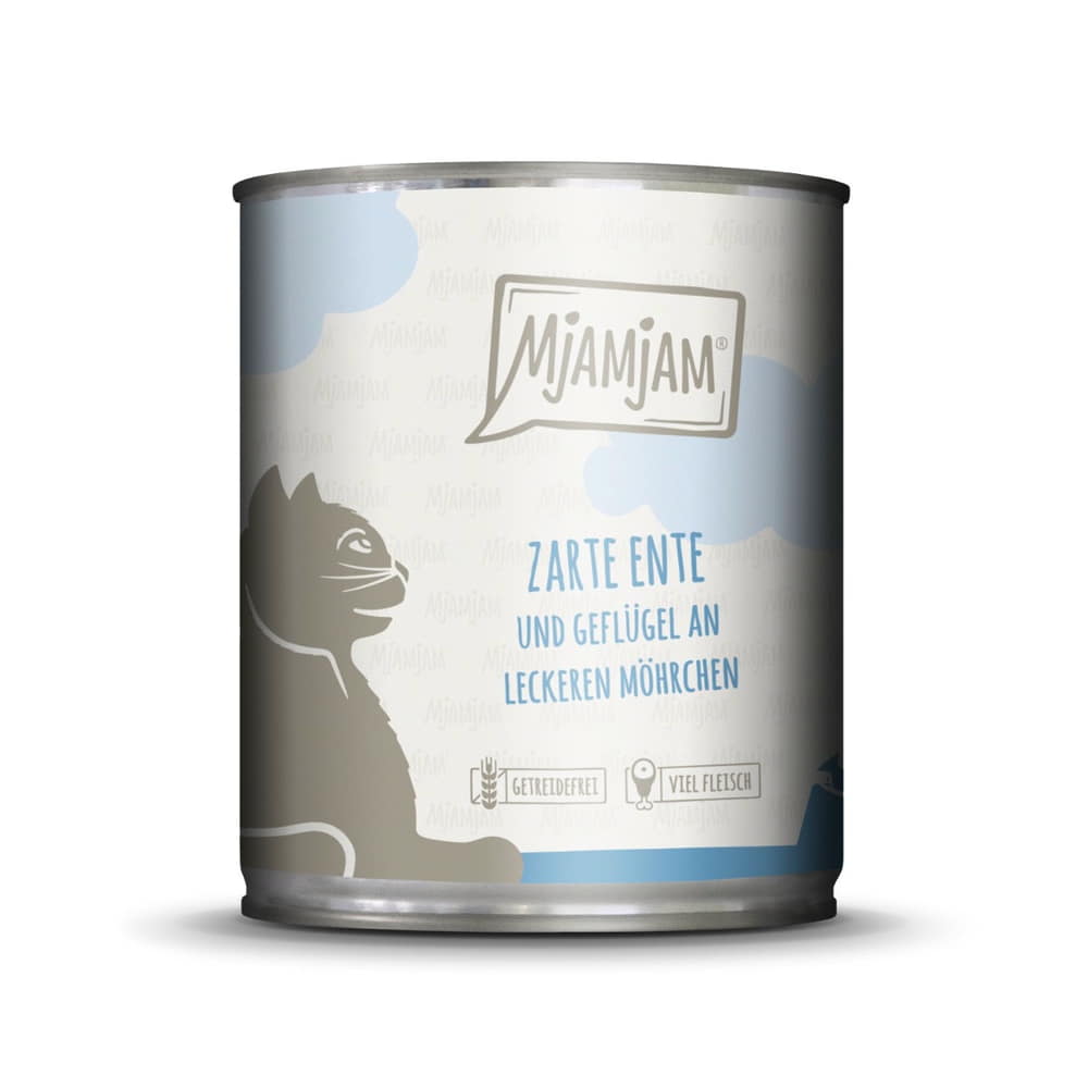 Zarte Ente & Geflügel an leckeren Möhrchen