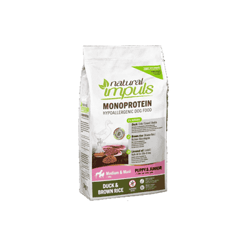 Puppy & Junior Duck & Brown Rice Medium Maxi