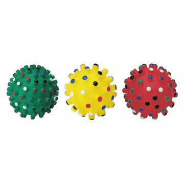 Vinyl ball with studs