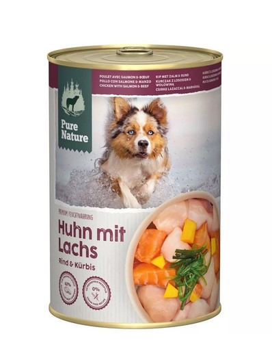 Dog Adult Huhn mit Lachs, Rind & Kürbis