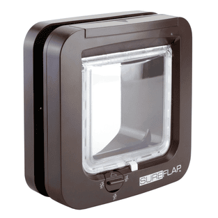 SureFlap Microchip Katzentür braun