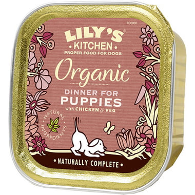 Organic Dinner for Puppies