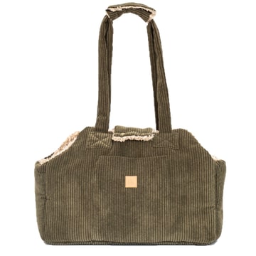 Hundetasche Lucky - Cord/Teddy