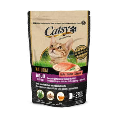 Adult Hairball Cat Salmon
