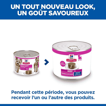 Canine Small & Mini Breed Mature Adult Beef - Boîte